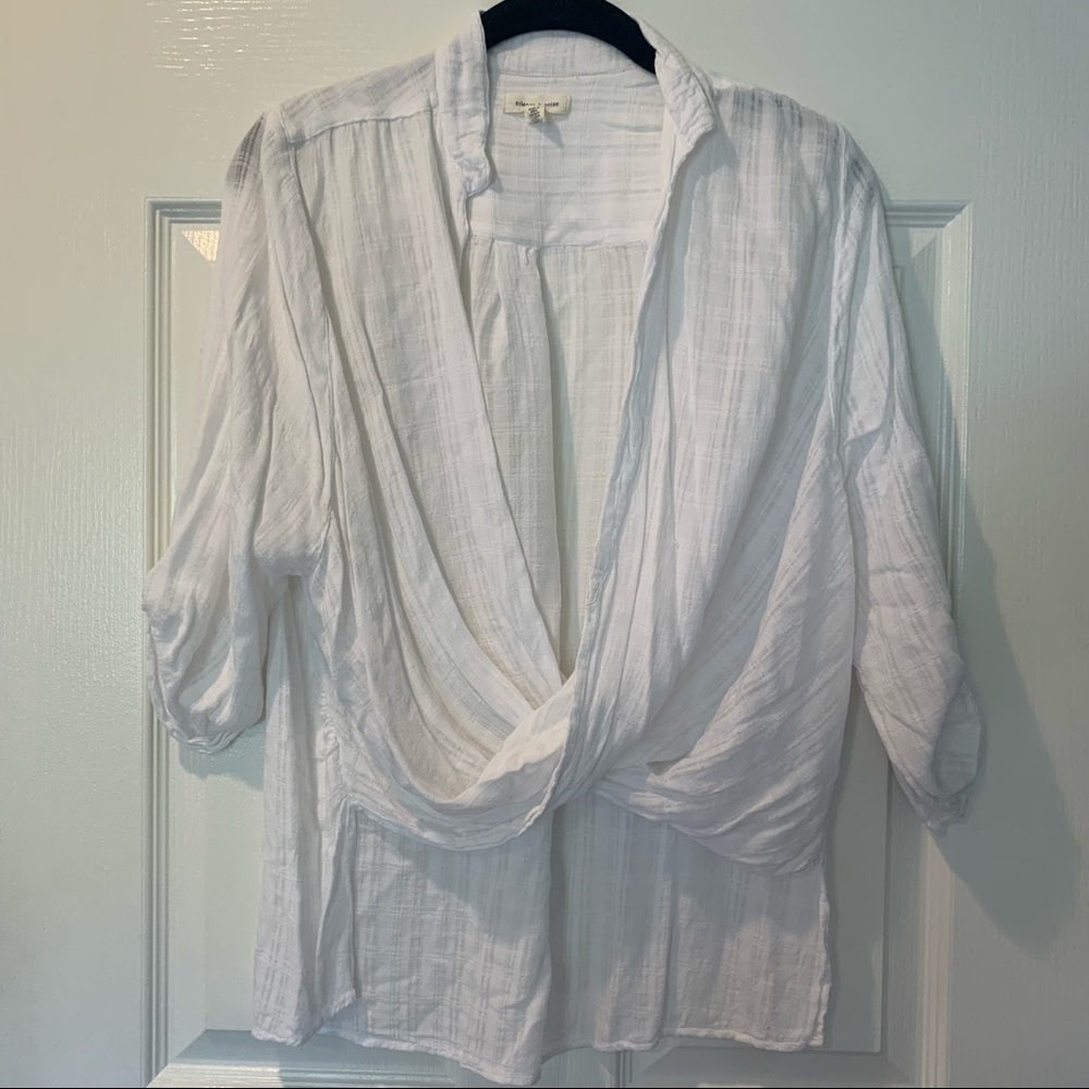 Silence + Noise White Tunic